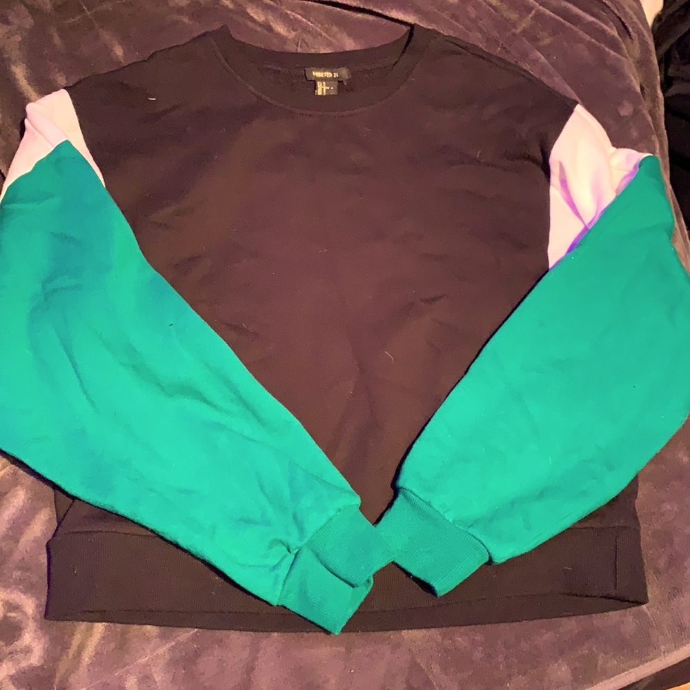 F21 Color Block longsleeve
